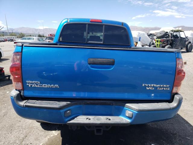 5TEJU62N86Z204400 - 2006 TOYOTA TACOMA DOUBLE CAB PRERUNNER BLUE photo 6