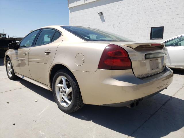 2G2WR524841196524 - 2004 PONTIAC GRAND PRIX GTP Qızıl foto 2