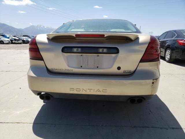 2G2WR524841196524 - 2004 PONTIAC GRAND PRIX GTP GOLD photo 6