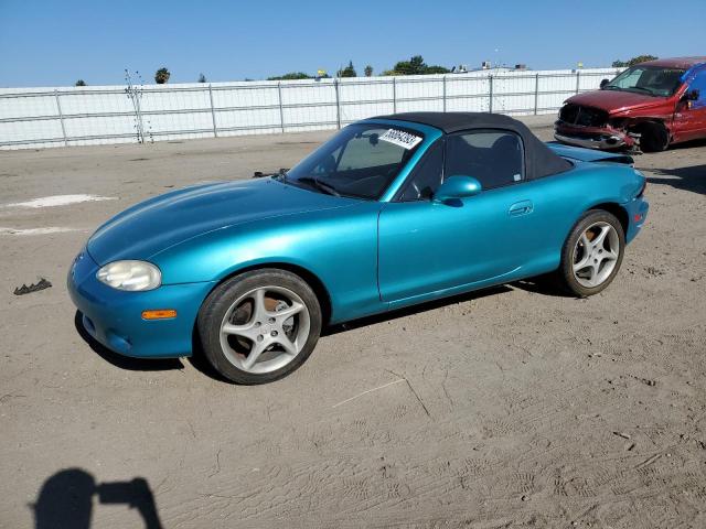 JM1NB353X30302596 - 2003 MAZDA MX-5 MIATA BASE TURQUOISE photo 1