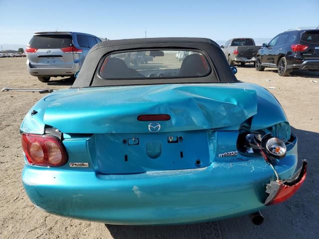 JM1NB353X30302596 - 2003 MAZDA MX-5 MIATA BASE TURQUOISE photo 6