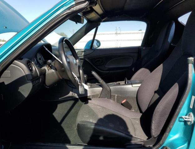 JM1NB353X30302596 - 2003 MAZDA MX-5 MIATA BASE TURQUOISE photo 7