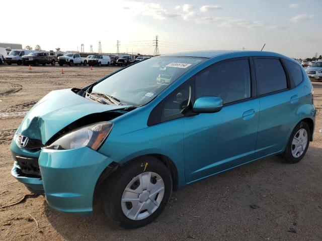 JHMGE8H30DC043690 - 2013 HONDA FIT TURQUOISE photo 1