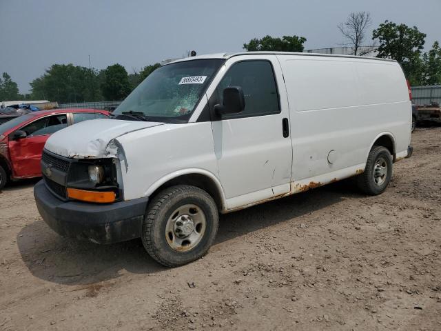 1GCGG25VX71176343 - 2007 CHEVROLET EXPRESS G2 WHITE photo 1