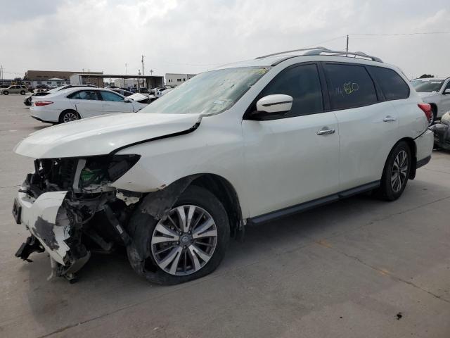 5N1DR2MN2JC606310 - 2018 NISSAN PATHFINDER S WHITE photo 1