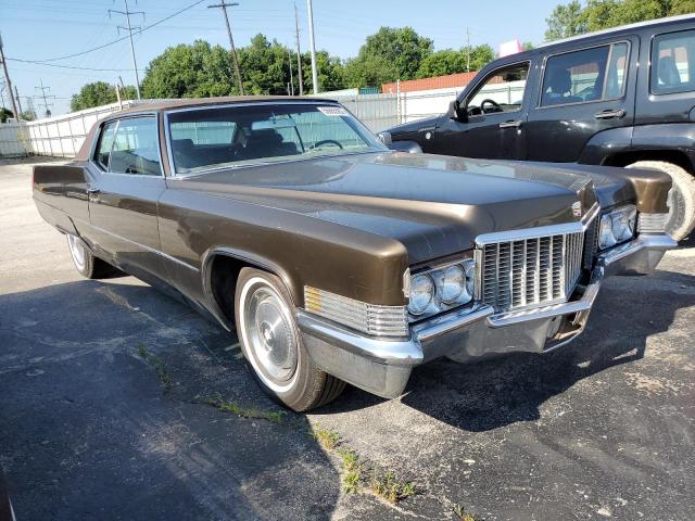 J0140286 - 1970 CADILLAC DEVILLE CO BROWN photo 4