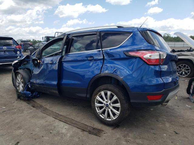 1FMCU9JD2HUC07772 - 2017 FORD ESCAPE TITANIUM BLUE photo 2