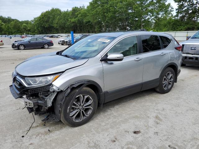 2HKRW2H89MH656685 - 2021 HONDA CR-V EXL SILVER photo 1