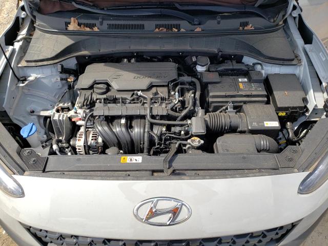 KM8K62ABXNU825297 - 2022 HYUNDAI KONA SEL GRAY photo 12