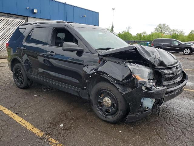 1FM5K8AR9GGA28467 - 2016 FORD EXPLORER POLICE INTERCEPTOR Schwarz Foto 4