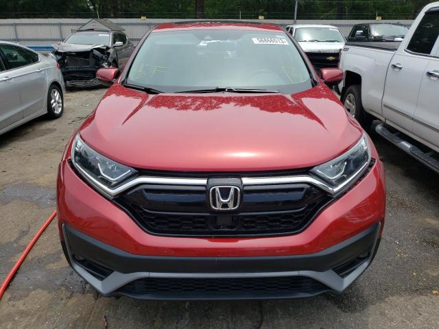 2HKRW1H81MH418601 - 2021 HONDA CR-V EXL RED photo 5