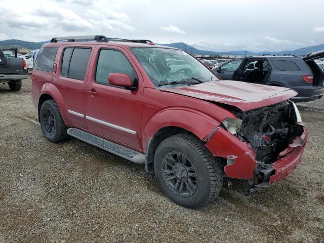 5N1AR1NB9BC608977 - 2011 NISSAN PATHFINDER S أحمر صورة 4