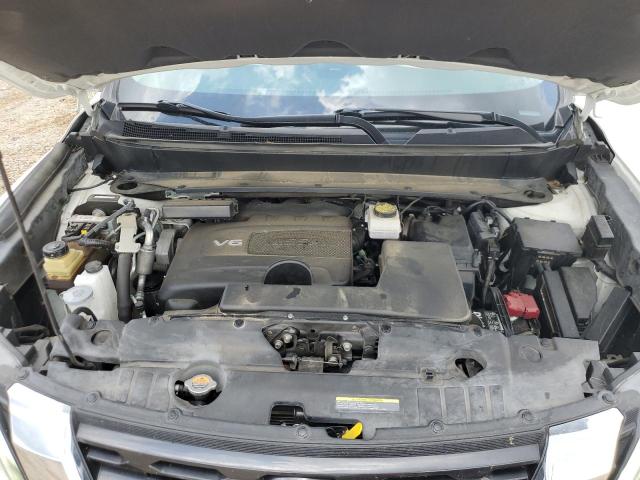 5N1DR2MN7HC675214 - 2017 NISSAN PATHFINDER S WHITE photo 12