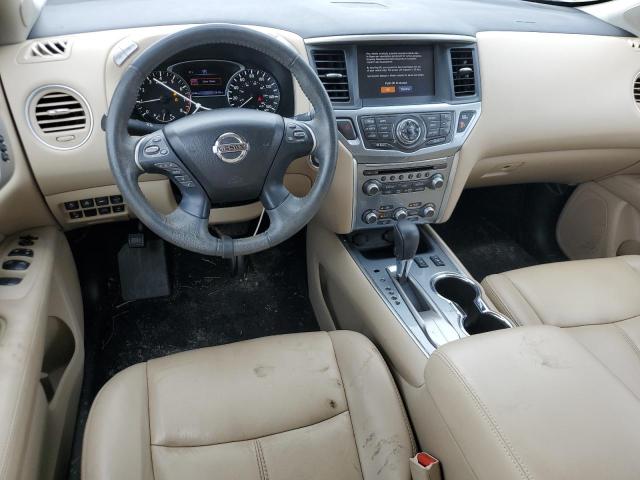 5N1DR2MN7HC675214 - 2017 NISSAN PATHFINDER S WHITE photo 8