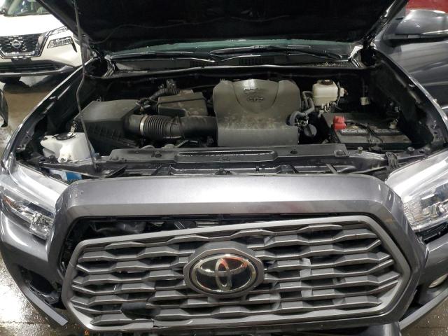 3TMCZ5AN7PM604209 - 2023 TOYOTA TACOMA DOUBLE CAB GRAY photo 11