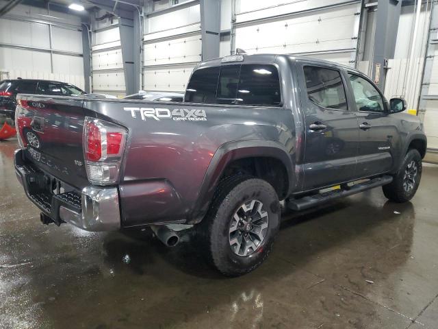3TMCZ5AN7PM604209 - 2023 TOYOTA TACOMA DOUBLE CAB GRAY photo 3