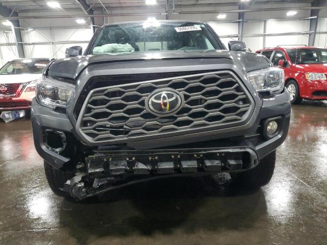 3TMCZ5AN7PM604209 - 2023 TOYOTA TACOMA DOUBLE CAB GRAY photo 5