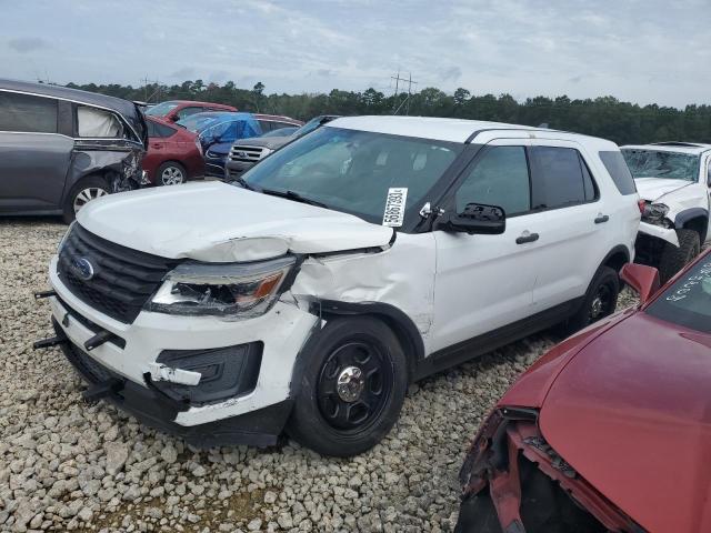 1FM5K8AR0JGB67782 - 2018 FORD EXPLORER POLICE INTERCEPTOR WHITE photo 1