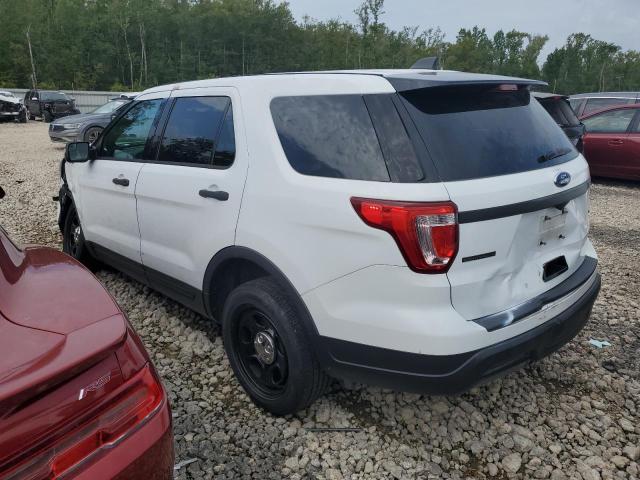 1FM5K8AR0JGB67782 - 2018 FORD EXPLORER POLICE INTERCEPTOR WHITE photo 2