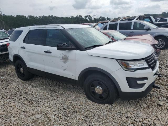 1FM5K8AR0JGB67782 - 2018 FORD EXPLORER POLICE INTERCEPTOR WHITE photo 4