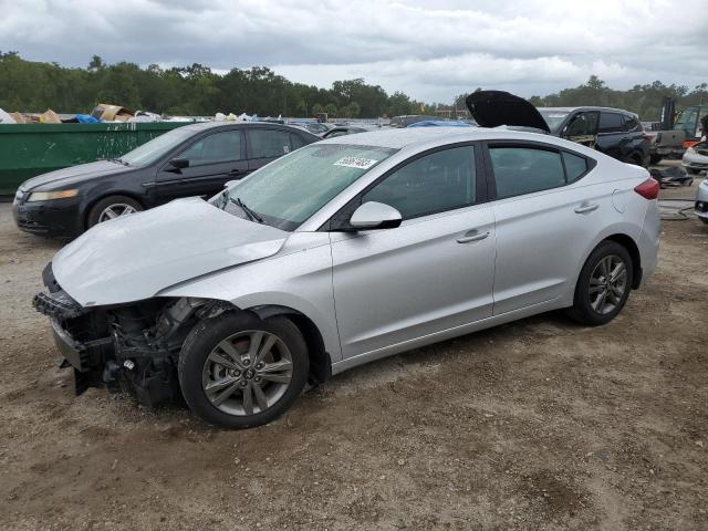 5NPD84LF0JH376607 - 2018 HYUNDAI ELANTRA SEL SILVER photo 1