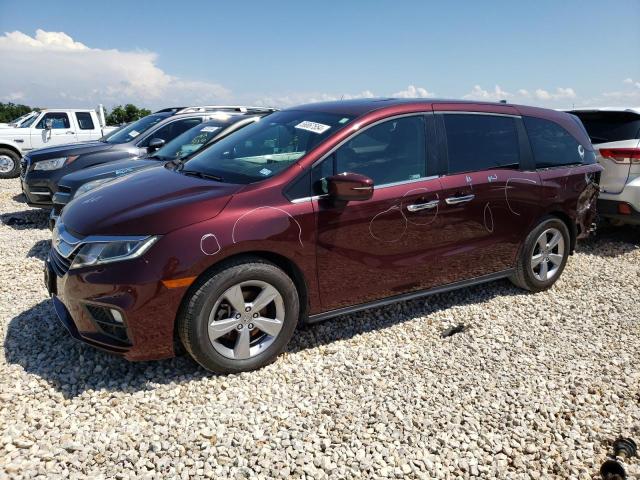 5FNRL6H74KB059186 - 2019 HONDA ODYSSEY EXL BURGUNDY photo 1