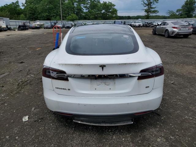5YJSA1H14EFP48638 - 2014 TESLA MODEL S 白色 照片 6