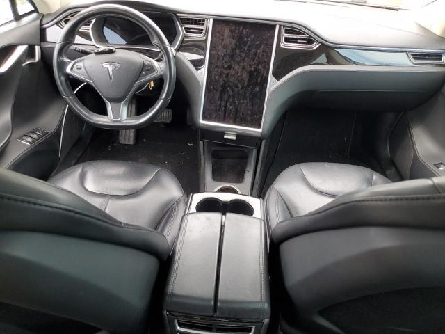 5YJSA1H14EFP48638 - 2014 TESLA MODEL S WHITE photo 8