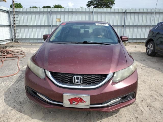 19XFB2F8XEE020509 - 2014 HONDA CIVIC EX MAROON photo 5