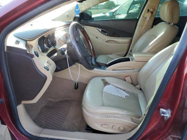1G4GE5ED4BF183780 - 2011 BUICK LACROSSE CXS BURGUNDY photo 7