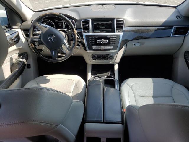 4JGDA5HB3EA395970 - 2014 MERCEDES-BENZ ML 350 4MATIC WHITE photo 8