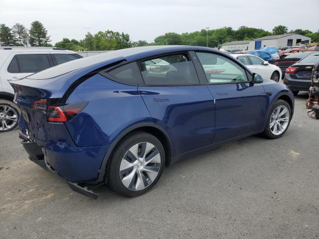 5YJYGDEE8MF142467 - 2021 TESLA MODEL Y BLUE photo 3