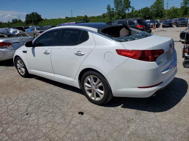 5XXGN4A71CG060309 - 2012 KIA OPTIMA EX WHITE photo 2