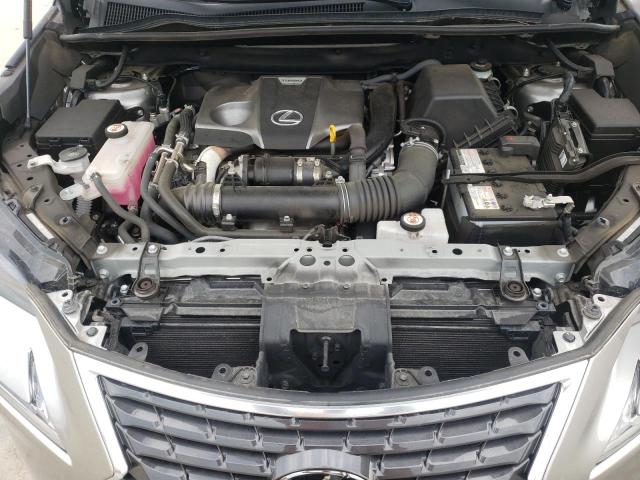 JTJGARBZ5M2189411 - 2021 LEXUS NX 300 BASE Srebrny zdjęcie 11