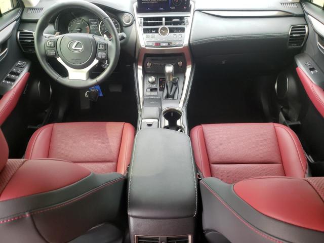 JTJGARBZ5M2189411 - 2021 LEXUS NX 300 BASE Srebrny zdjęcie 8