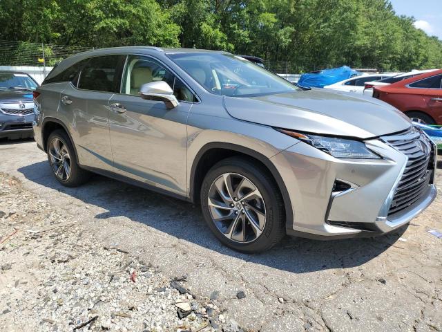 JTJGZKCAXJ2005729 - 2018 LEXUS RX 350 L GRAY photo 4