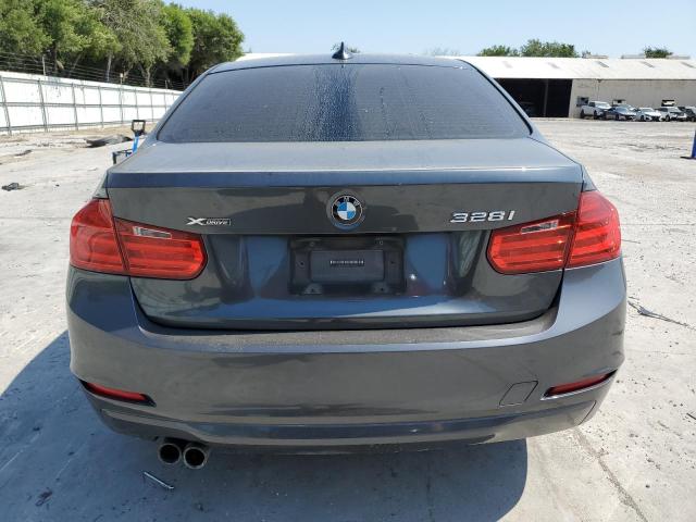 WBA3B3G59FNT18900 - 2015 BMW 328 XI GRAY photo 6