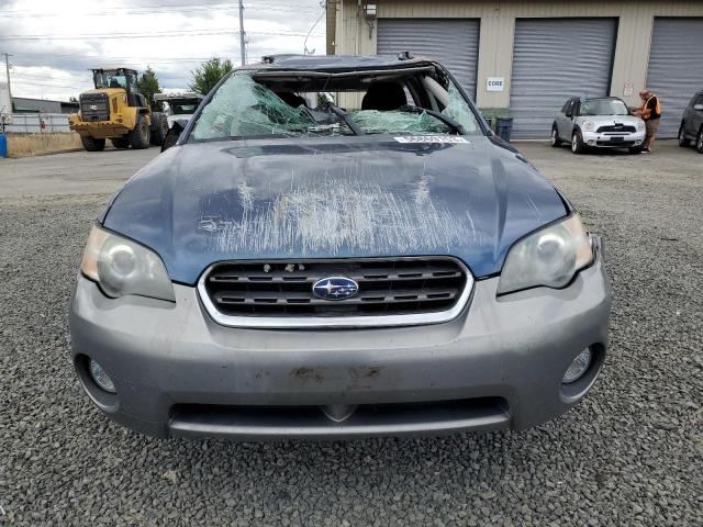 4S4BP61C456341918 - 2005 SUBARU LEGACY OUTBACK 2.5I BLUE photo 5