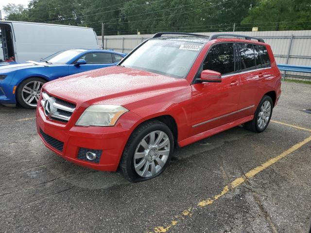 WDCGG8HB1AF353886 - 2010 MERCEDES-BENZ GLK 350 4MATIC RED photo 1