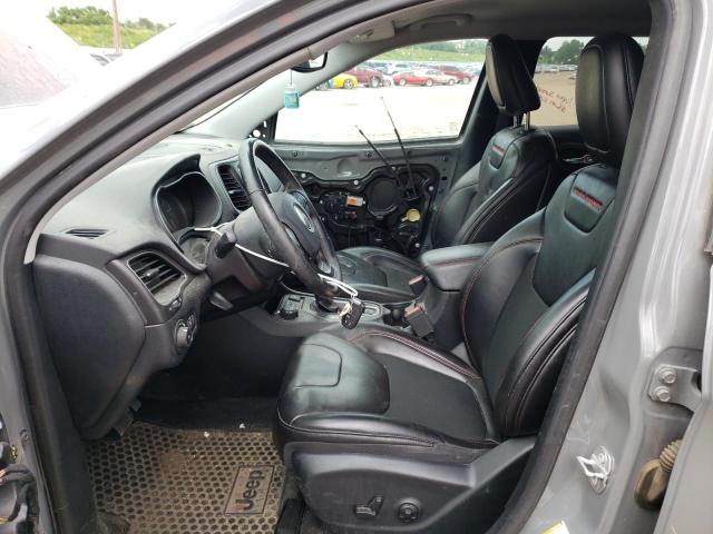 1C4PJMBX0KD415652 - 2019 JEEP CHEROKEE TRAILHAWK GRAY photo 7