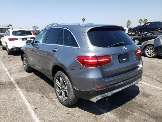 WDC0G5EB4KF571956 - 2019 MERCEDES-BENZ GLC 350E GRAY photo 3