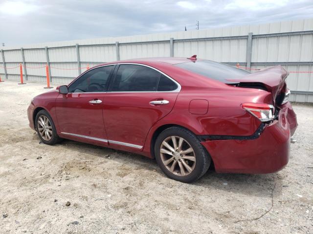 JTHBK1EG0A2384977 - 2010 LEXUS ES 350 RED photo 2