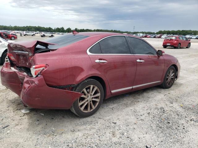 JTHBK1EG0A2384977 - 2010 LEXUS ES 350 RED photo 3