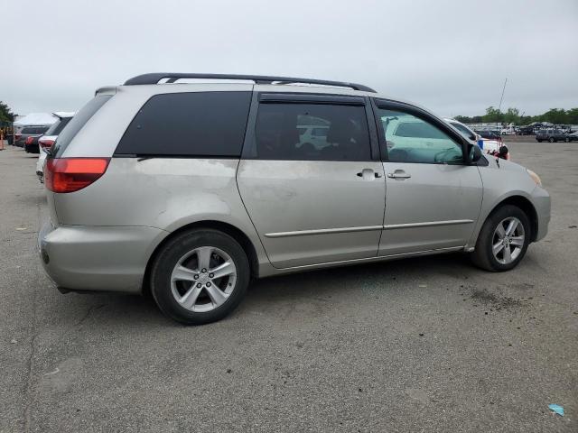 5TDZA23C14S128109 - 2004 TOYOTA SIENNA CE SILVER photo 3