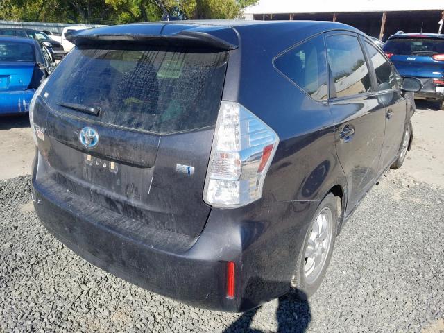 JTDZN3EU6EJ011026 - 2014 TOYOTA PRIUS V  photo 4