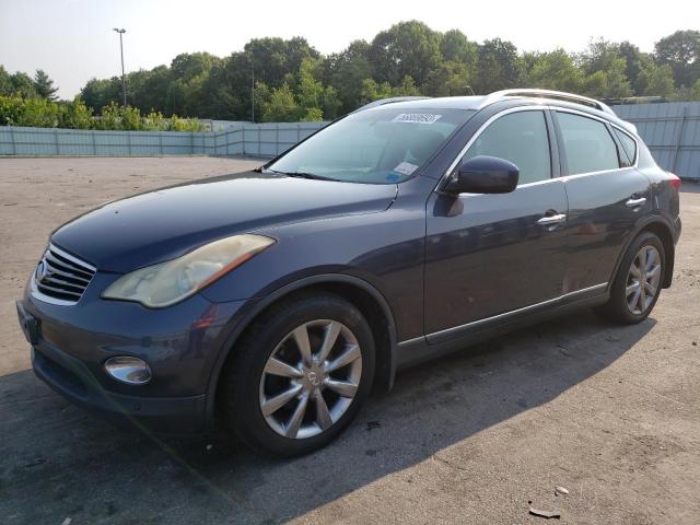 JNKAJ09F68M355637 - 2008 INFINITI EX35 BASE SILVER photo 1