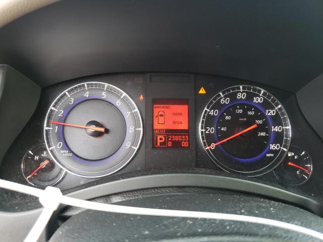 JNKAJ09F68M355637 - 2008 INFINITI EX35 BASE Արծաթագույն լուսանկար 9