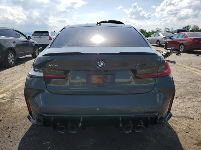WBS43AY0XRFS41702 - 2024 BMW M3 COMPETITION GRAY photo 6