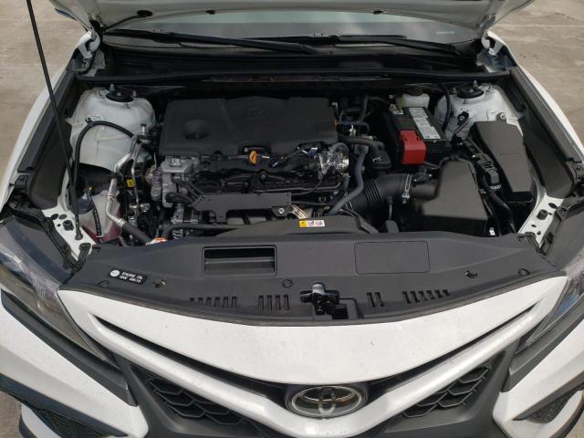 4T1G11AK7PU150736 - 2023 TOYOTA CAMRY SE NIGHT SHADE WHITE photo 11