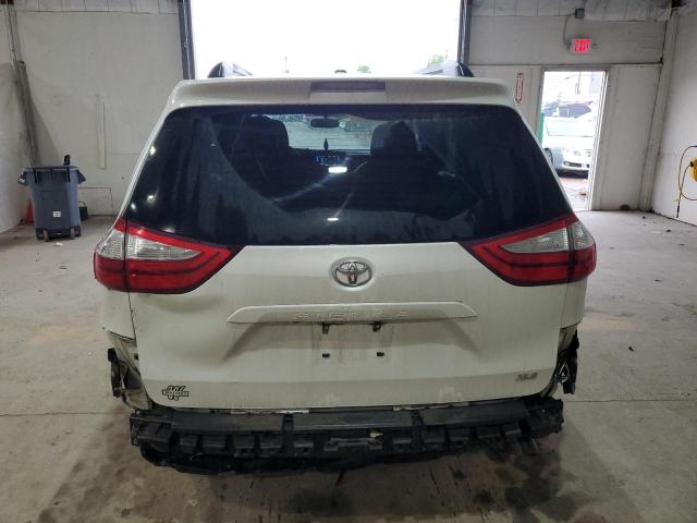 5TDYK3DC8FS664376 - 2015 TOYOTA SIENNA XLE WHITE photo 6